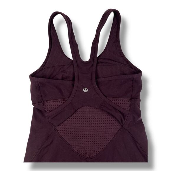Lululemon Razorback Purple Athletic Tank Top Size 4 - Picture 6 of 6